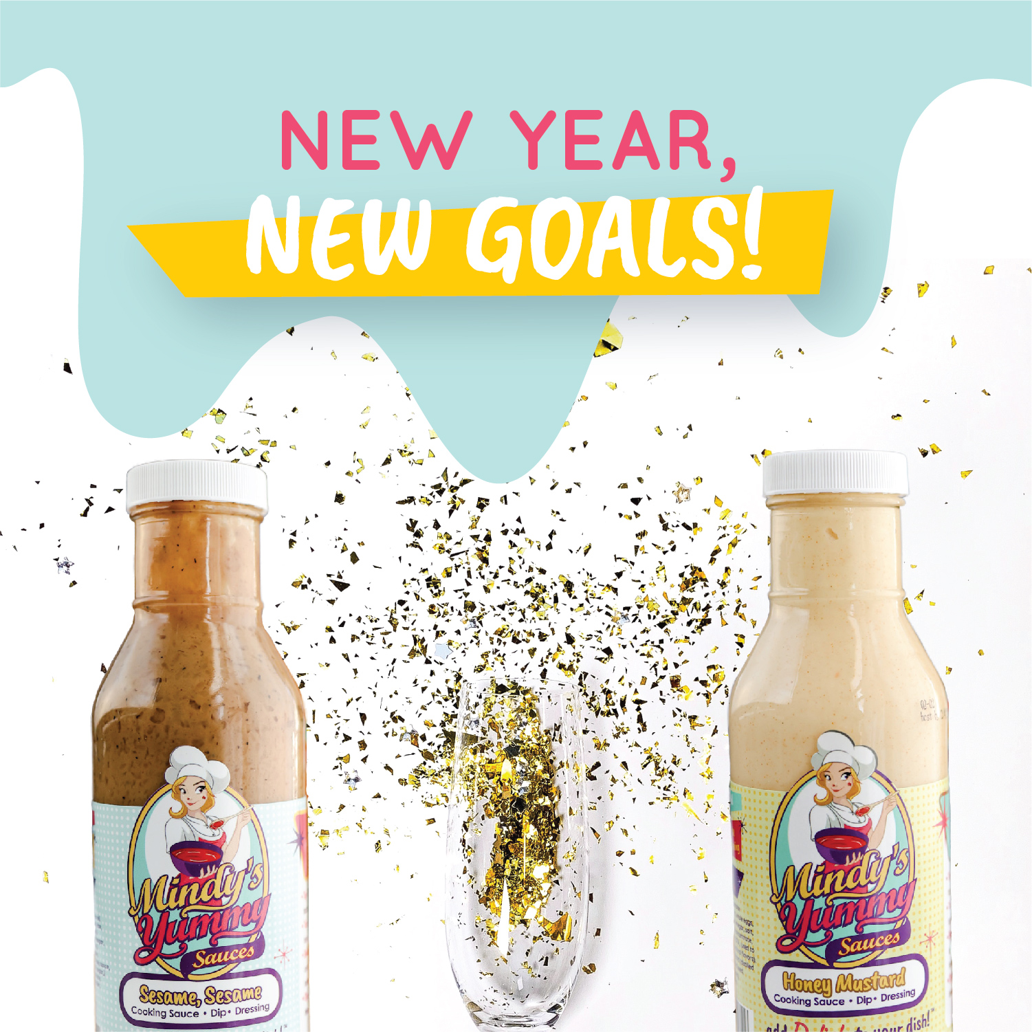 Mindy's Yummy Sauce New Year Goals